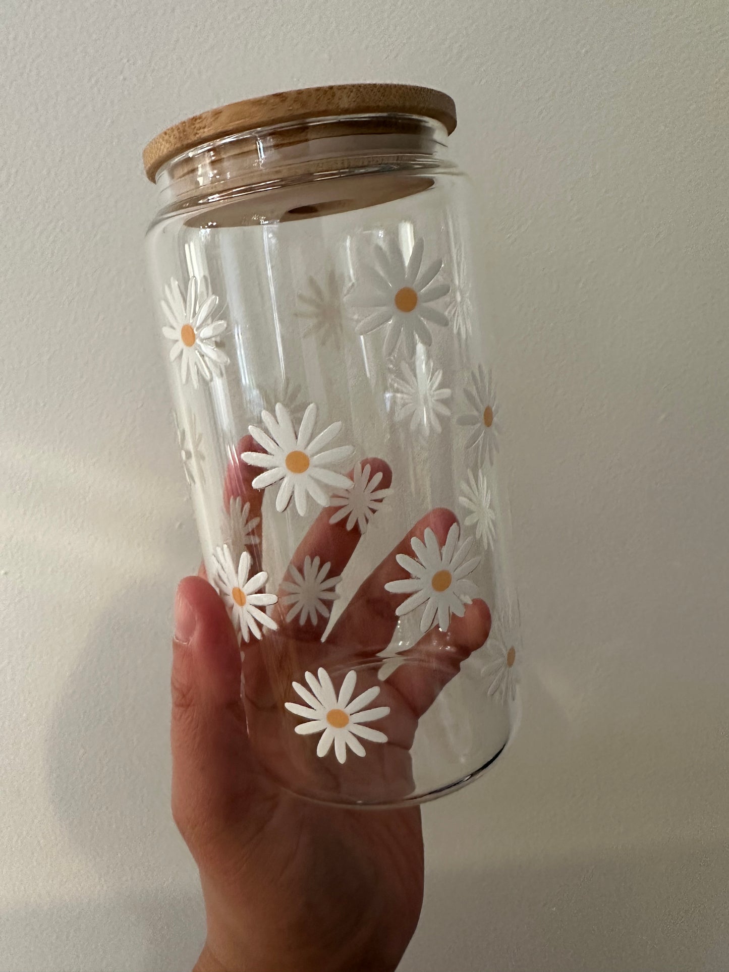 Daisy Flower - 16oz Beer Can
